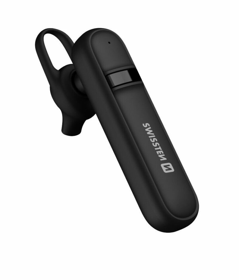 Swissten Caller Bluetooth HandsFree Headset with MultiPoint / CVC Noise Reduction SW-CALLER-BK 8595217476349