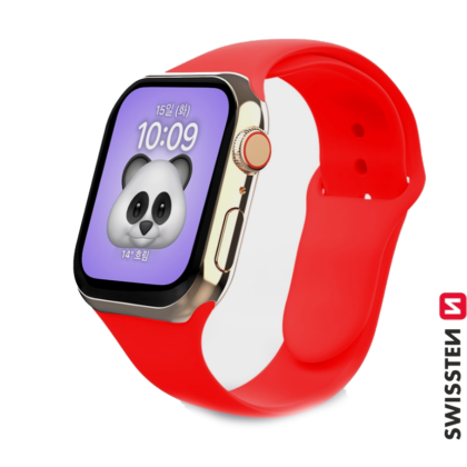 Swissten Silicone Band for Apple Watch 1/2/3/4/5/6/SE / 38 mm / 40 mm 46000102 8595217477094