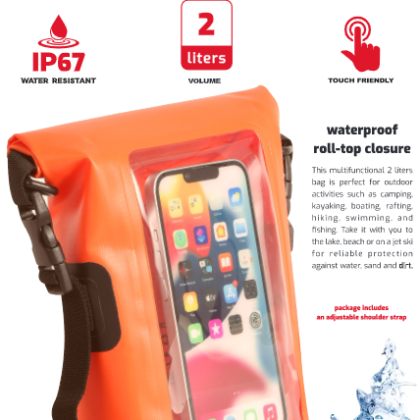 Swissten Waterproof Universal Phone Case 2L 32900810 8595217480445