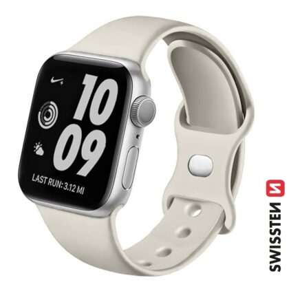 Swissten Silicone Band for Apple Watch Apple Watch 42 / 44 / 45 / 49 mm 46000117 8595217484900