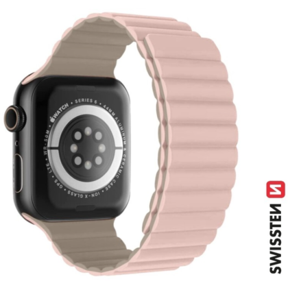 Swissten Silicone Magnetic Band for Apple Watch 38 / 40 mm 46000502 8595217484962