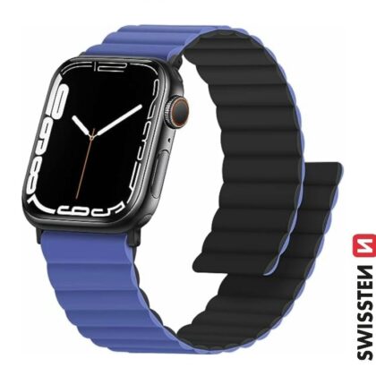 Swissten Silicone Magnetic Band for Apple Watch 38 / 40 mm 46000504 8595217485006