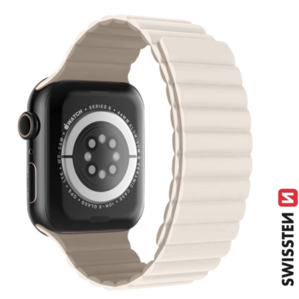 Swissten Silicone Magnetic Band for Apple Watch 38 / 40 mm 46000505 8595217485020