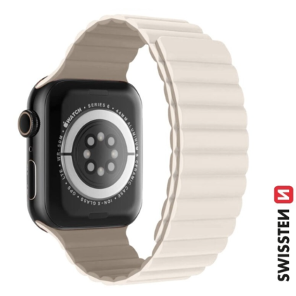 Swissten Silicone Magnetic Band for Apple Watch 42 / 44 / 45 / 49 mm 46000515 8595217485037