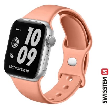 Swissten Silicone Band for Apple Watch 38 / 40 mm 46000108 8595217485044