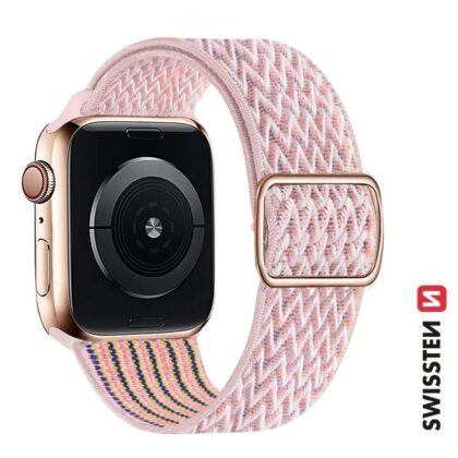 Swissten Nylon Band with Buckle for Apple Watch 38 / 40 / 41 mm 46000707 8595217485501