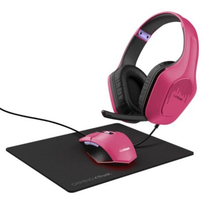 HEADSET +MOUSE+MOUSEPAD/GXT 790 PINK 25179 TRUST  25179 8713439251791