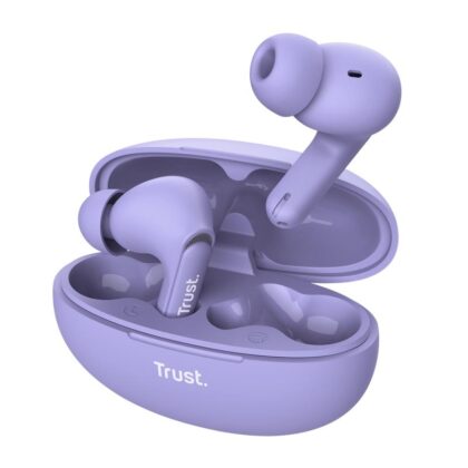 HEADSET EARBUDS YAVI BT ENC/PURPLE 25297 TRUST  25297 8713439252972