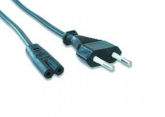 CABLE POWER EU 1.8M/PC-184/2 GEMBIRD  PC-184/2 8716309026116