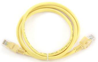 PATCH CABLE CAT5E UTP 1M/YELLOW PP12-1M/Y GEMBIRD  PP12-1M/Y 8716309038362