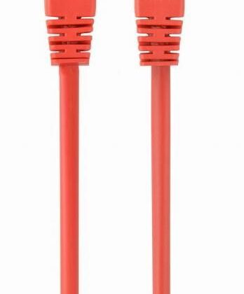 PATCH CABLE CAT5E UTP 0.5M/RED PP12-0.5M/R GEMBIRD  PP12-0.5M/R 8716309038546