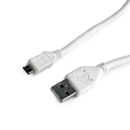 CABLE USB2 TO MICRO-USB 0.5M/CCP-MUSB2-AMBM-W-0.5M GEMBIRD  CCP-MUSB2-AMBM-W-0.5M 8716309082280