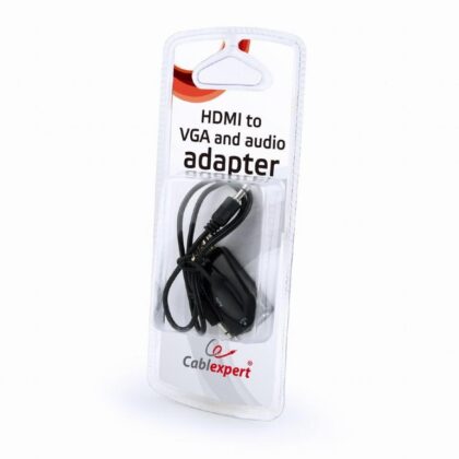 I/O ADAPTER HDMI TO VGA/BLIST AB-HDMI-VGA-02 GEMBIRD  AB-HDMI-VGA-02 8716309099738