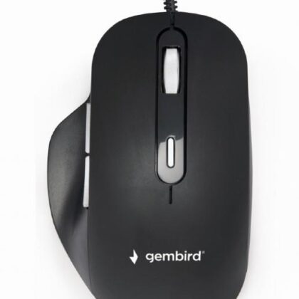 MOUSE USB OPTICAL/BLACK MUS-6B-02 GEMBIRD  MUS-6B-02 8716309121804