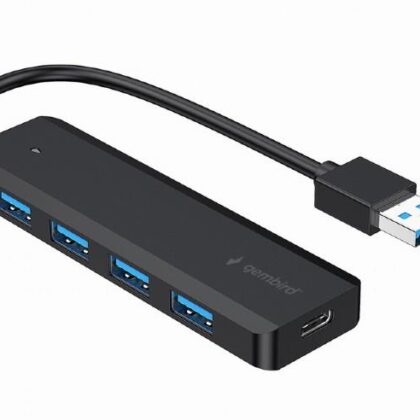 I/O HUB USB3.1 4PORT/UHB-U3P4P-02 GEMBIRD  UHB-U3P4P-02 8716309128858