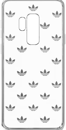 Adidas Clear Case Silicone Case for Samsung G965 Galaxy S9 Plus Silver AD-CC-G965-SI 8718846058278