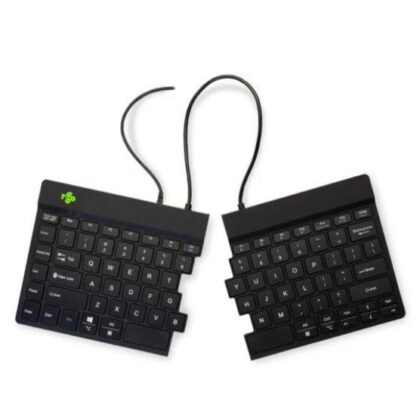 KEYBOARD SPLIT BREAK V2 ENG/BLACK RGOSP-UKWIBL R-GO TOOLS  RGOSP-UKWIBL 8719274490784