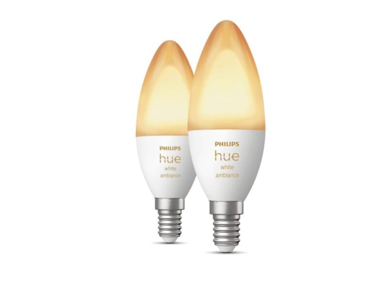 Smart Light Bulb PHILIPS Power consumption 4 Watts Luminous flux 470 Lumen 6500 K 220V-240V Bluetooth 929002294404  929002294404 8719514356733