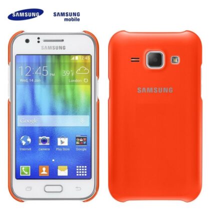 Samsung EF-PJ100BOE Original Back case for Samsung J100H Galaxy J1 Orange EF-PJ100BOEGWW 8806086747172