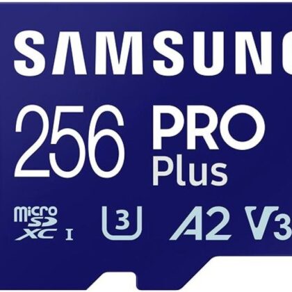 MEMORY MICRO SDXC PRO+ 256GB/W/READER MB-MD256SB/WW SAMSUNG  MB-MD256SB/WW 8806094780697