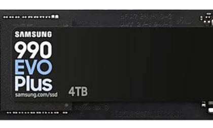 SSD SAMSUNG 990 EVO Plus 4TB M.2 PCIe Gen5 NVMe TLC Write speed 6300 MBytes/sec Read speed 7250 MBytes/sec 2.38mm TBW 2400 TB MZ-V9S4T0BW  MZ-V9S4T0BW 8806095575667