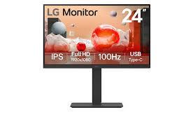 LCD Monitor LG 23.8" Business Panel IPS 1920x1080 16:9 100 Hz 5 ms Swivel Pivot Height adjustable Tilt 24BA650-B  24BA650-B 8806096207055