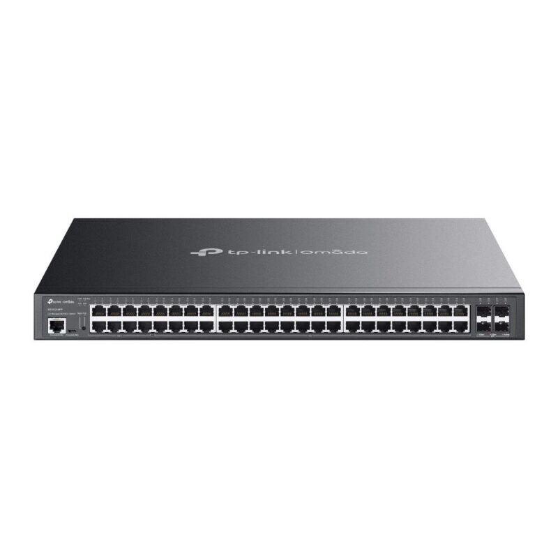 Switch TP-LINK SG3452XMPP Type L2+ Rack 48x10Base-T / 100Base-TX / 1000Base-T 4xSFP+ SG3452XMPP  SG3452XMPP 8885020620870