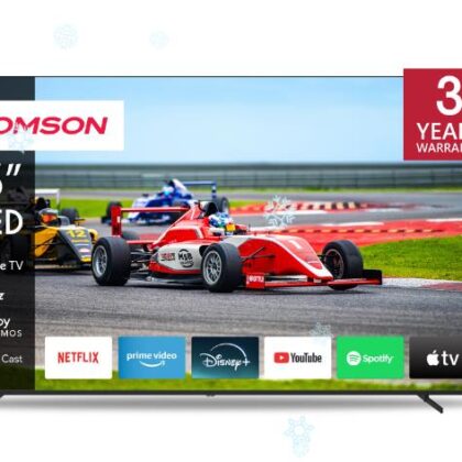 TV Set THOMSON 85" 4K/Smart QLED 3840x2160 Wireless LAN Bluetooth Google TV Black 85QG7S14  85QG7S14 9120106662948