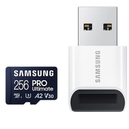 MEMORY MICRO SDXC 256GB/W/READER MB-MY256SB/WW SAMSUNG  MB-MY256SB/WW MB-MY256SB/WW