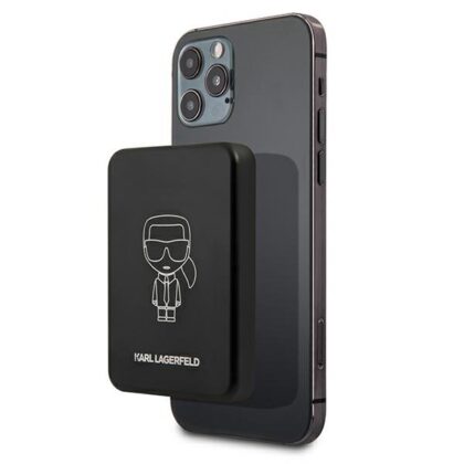 Karl Lagerfeld KLPBMSOIBK Powerbank MagSafe 3000mAh KLPBMSOIBK 3666339000820