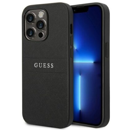 Guess GUHCP14LPSASBBK Back Case for Apple iPhone 14 Pro GUHCP14LPSASBBK 3666339088606