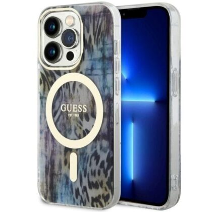 Guess GUHMP14XHLEOPWB Back Case for Apple iPhone 14 Pro Max GUHMP14XHLEOPWB 3666339115746