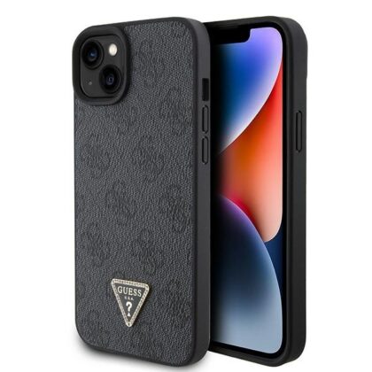 Guess Leather 4G Diamond Triangle Back Case for Apple iPhone 15 GUHCP15SP4TDPK 3666339146245
