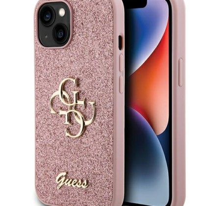 Guess Fixed Glitter Big 4G Case for Apple iPhone 15 GUHCP15SHG4SGP 3666339147648
