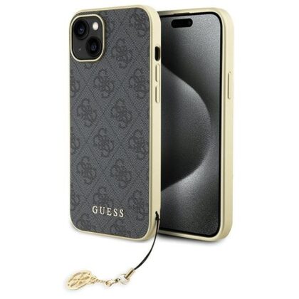 Guess 4G Charms Collection Back Case for Apple iPhone 15 Plus GUHCP15MGF4GGR 3666339171674