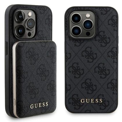 Guess GUBPM5P15X4GEMGK Rear Cover + Powerbank for Apple iPhone 15 Pro Max GUBPM5P15X4GEMGK 3666339214630