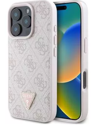 Guess GUHCP16LP4TDPP Back Case for Apple iPhone 16 Pro GUHCP16LP4TDPP 3666339327507