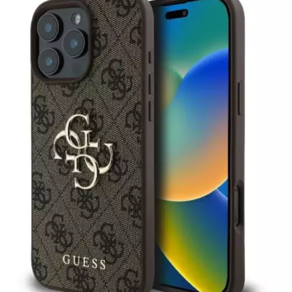 Guess 4G Big Logo Case for Apple iPhone 16 Pro Max GUHCP16X4GMGBR 3666339327590
