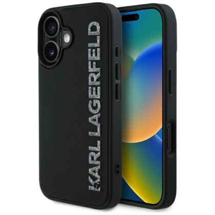 Karl Lagerfeld HC 3D Case for Apple iPhone 16 KLHCP16SRBKGVCK 3666339357009