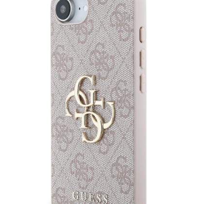 Guess PU 4G Metal Logo Case for Apple iPhone 16e GUHCPSE44GMGPI 3666339453640