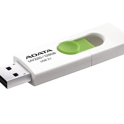 MEMORY DRIVE FLASH USB3 128GB/WHITE AUV320-128G-RWHGN ADATA  AUV320-128G-RWHGN 4713218462855