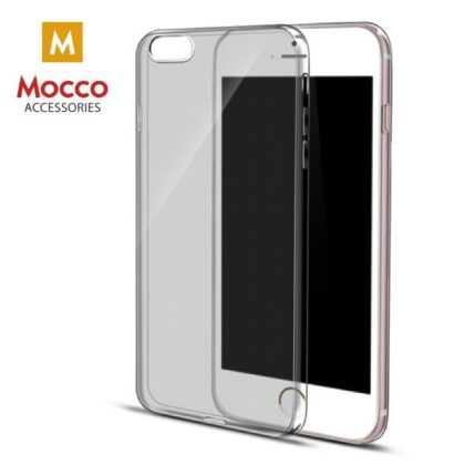 Mocco Ultra Back Case 0.3 mm Silicone Case for Huawei P8 Transparent-Black MC-BC-HW-P8-BK 4752168033500
