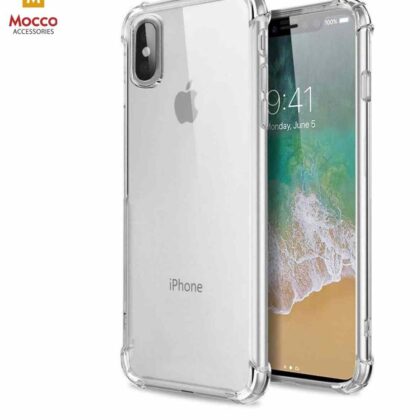 Mocco Anti Shock Case 0.5 mm Silicone Case for Apple iPhone 7 / 8 Transparent MC-BC-IPH7/8-TR 4752168040478