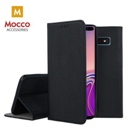 Mocco Smart Magnet Book Case For Samsung Galaxy A20e Black MC-MAG-SA-A202-BK 4752168071304