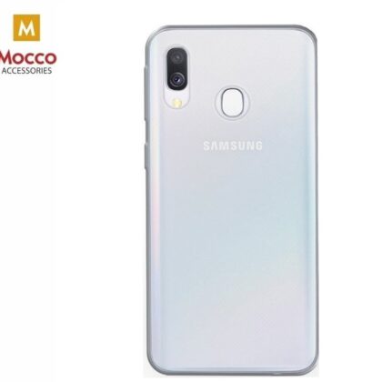 Mocco Ultra Back Case 0.3 mm Silicone Case for Samsung A105 Galaxy A10 Transparent MC-BC-SA-A105-TR 4752168071823