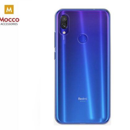 Mocco Ultra Back Case 0.5 mm Silicone Case for Samsung A705 Galaxy A70 Transparent MC-BC0.5-SA-A70-TR 4752168073087