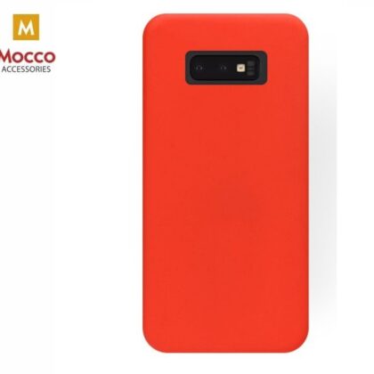 Mocco Soft Magnet Silicone Case With Built In Magnet For Holders for Samsung A705 Galaxy A70 Red MO-SO-MAG-A70-RE 4752168073278