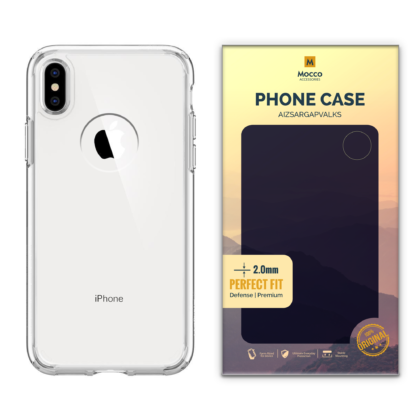 Mocco Original Clear Case 2mm Silicone Case for Apple iPhone XS Max Transparent PC15695 4752168076088