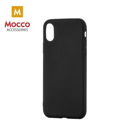 Mocco Ultra Slim Soft Matte 0.3 mm Silicone Case for Huawei P40 Black MO-USM-P40-BK 4752168080863