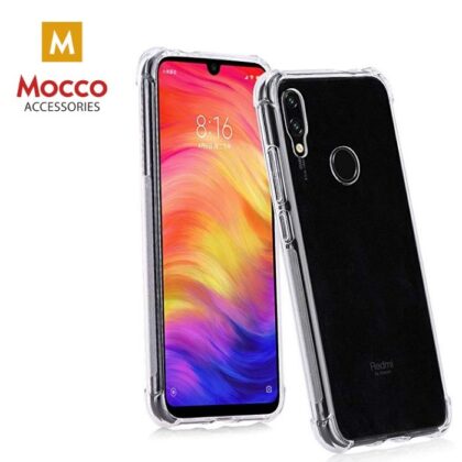 Mocco Anti Shock Case 0.5 mm Silicone Case for Xiaomi Redmi 9C Transparent MC-ANSH-XIA-RED9C-TR 4752168089651